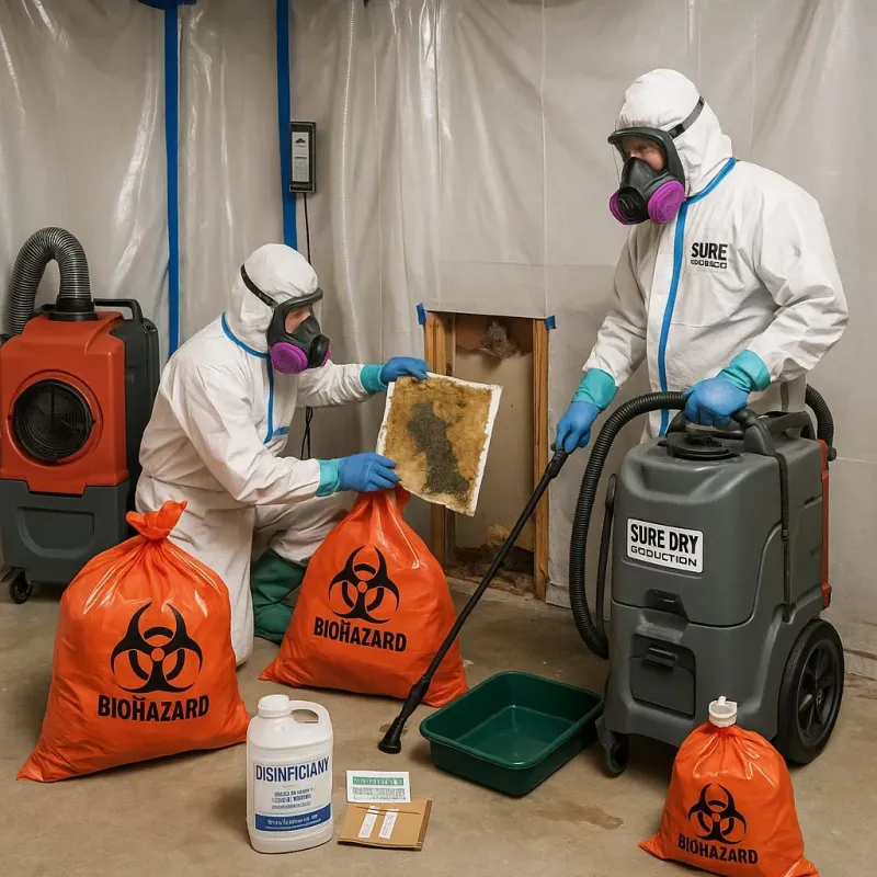 Contaminated Water Handling Protocols process in Trophy Club, TX