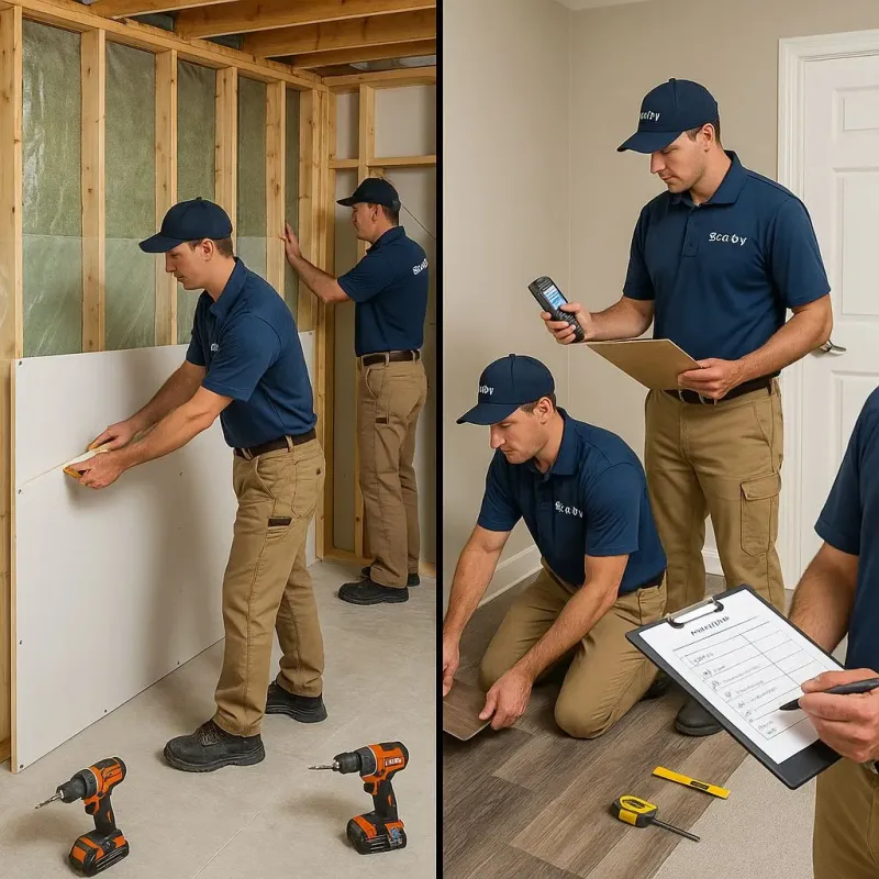 Repairs and Reconstruction process in Trophy Club, TX